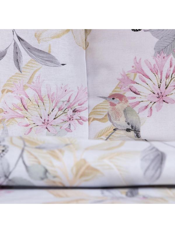 Постельное бельё 2 сп LoveLife Spring butterflies: пододеяльник 180х217см+наволочка 70х70см-2шт, поплин