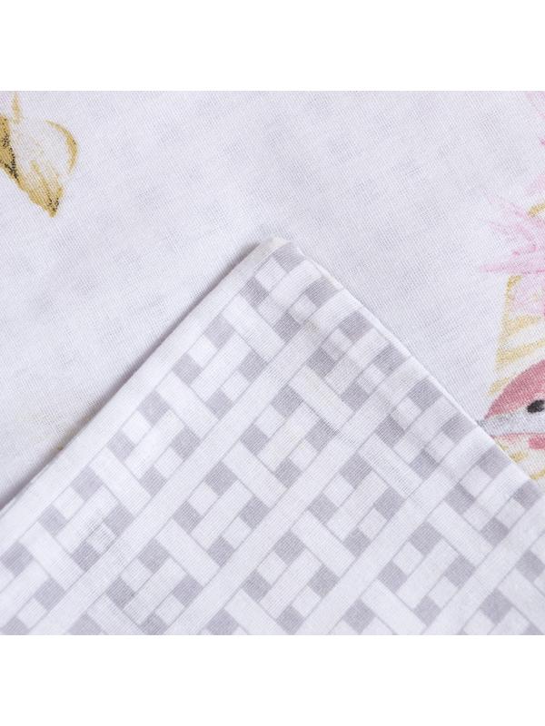 Постельное бельё 2 сп LoveLife Spring butterflies: пододеяльник 180х217см+наволочка 70х70см-2шт, поплин