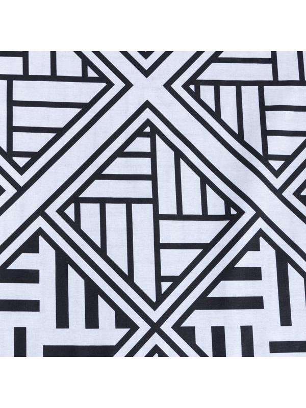 Постельное бельё Евро LoveLife «Этнический узор»: пододеяльник 200х217см+наволочка 50х70см-2шт, поплин