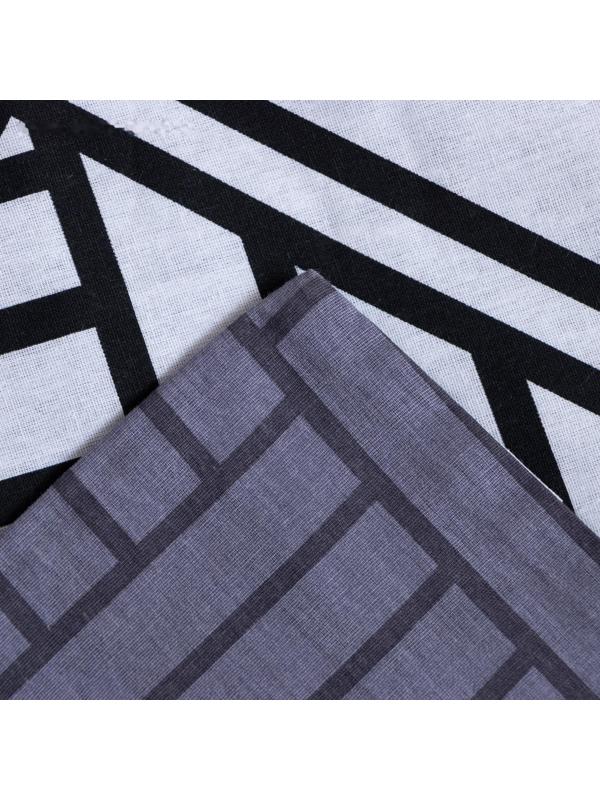 Постельное бельё Евро LoveLife «Этнический узор»: пододеяльник 200х217см+наволочка 50х70см-2шт, поплин