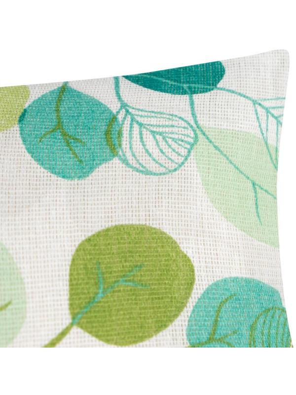 Наволочка Экономь и Я 50х70 «Эвкалипт» цвет зелёный, 100гр/м2,100%хлопок, бязь