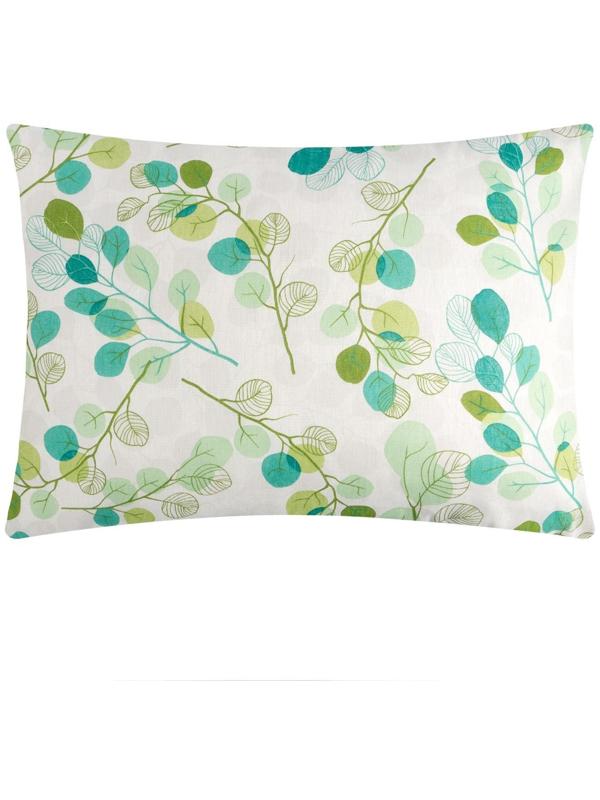 Наволочка Экономь и Я 50х70 «Эвкалипт» цвет зелёный, 100гр/м2,100%хлопок, бязь