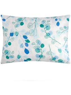 Наволочка Экономь и Я 50х70 «Эвкалипт» цвет синий 100гр/м2,100%хлопок, бязь