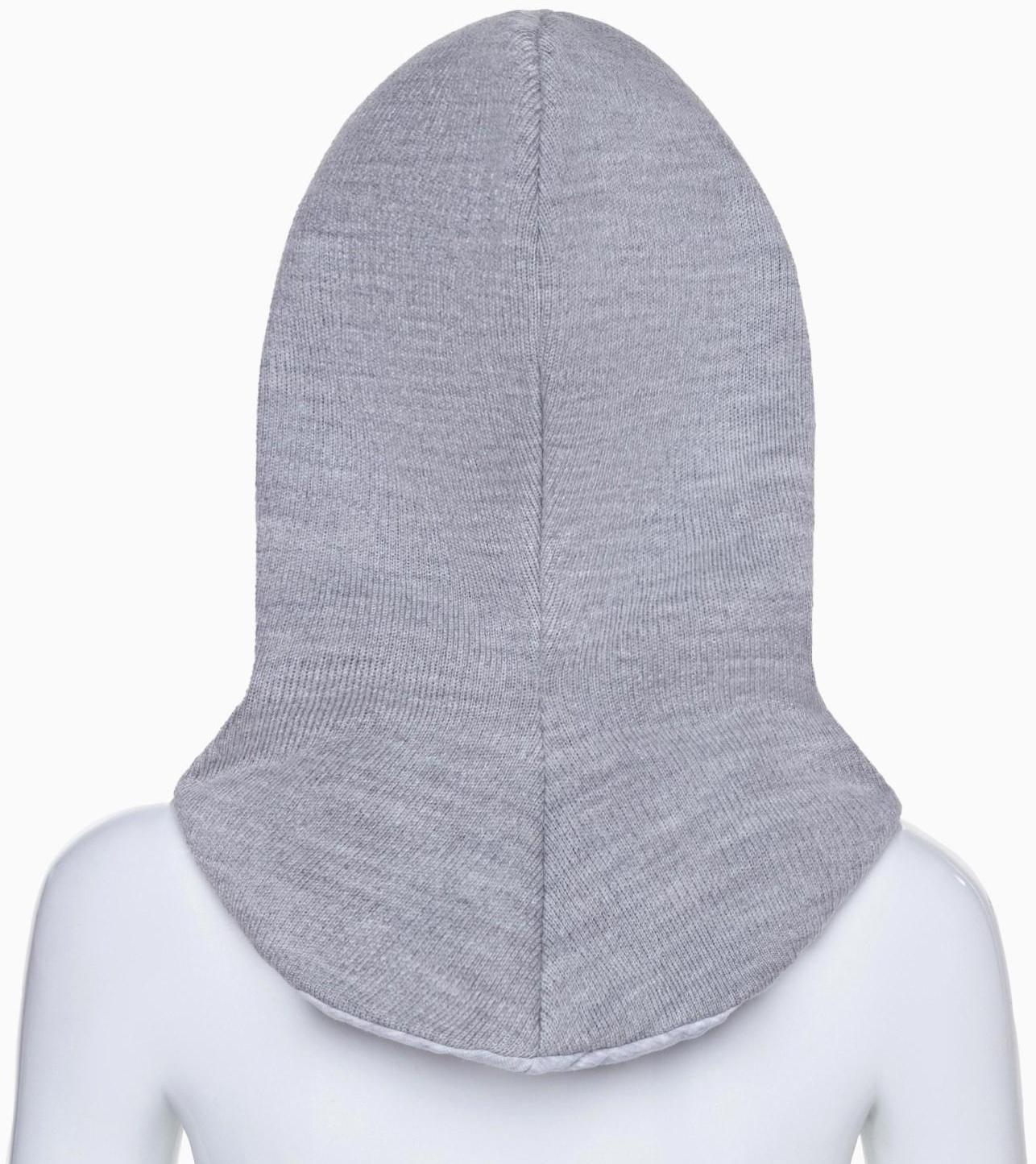 Шапка (капор) женский, цвет серый, размер 54-58