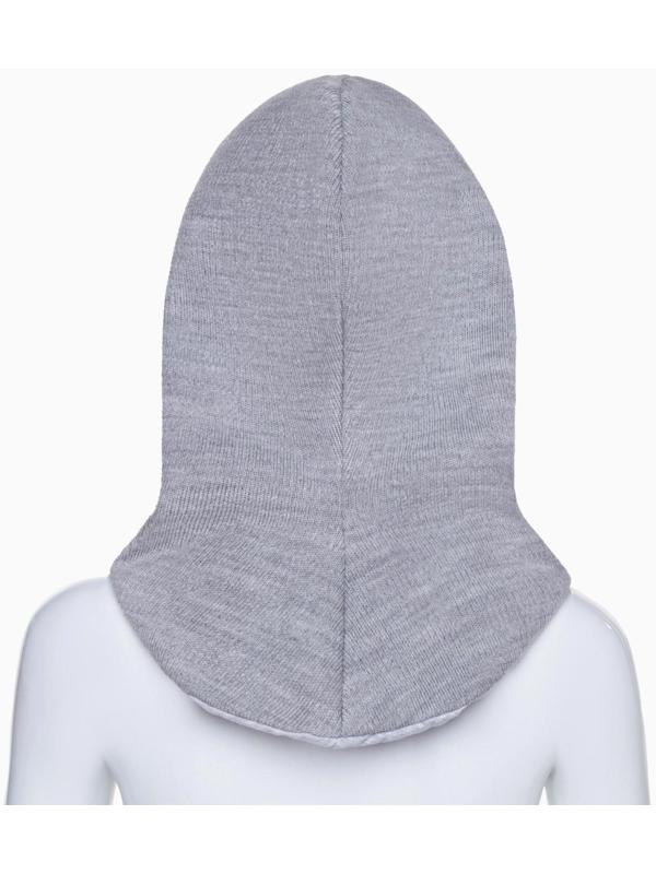 Шапка (капор) женский, цвет серый, размер 54-58