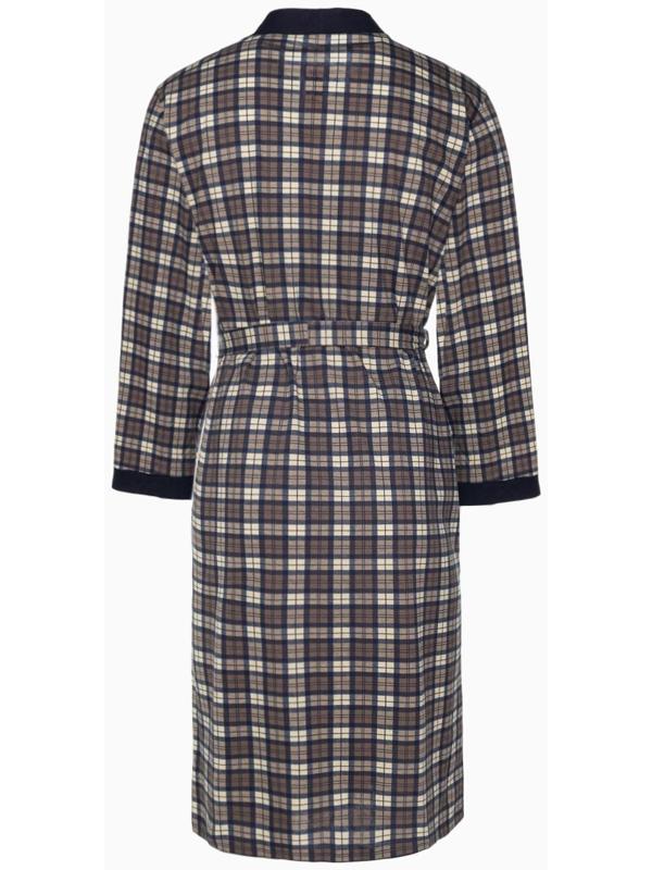 Халат мужской , цвет коричневый, размер 50