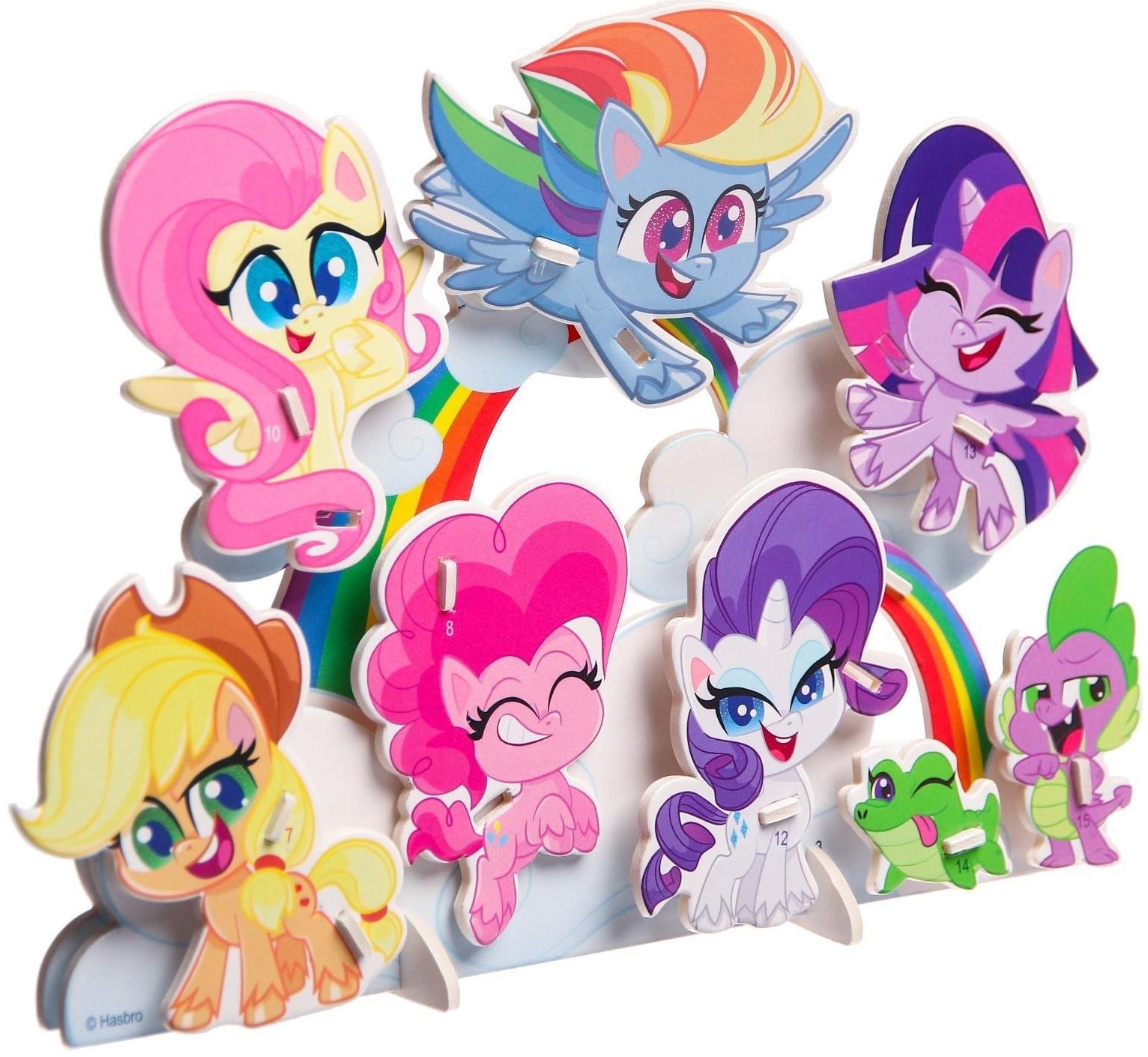 3D конструктор из пенокартона «Дружба - это чудо», 1 лист, My Little Pony