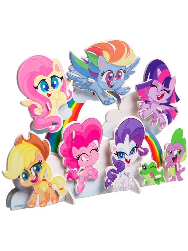 3D конструктор из пенокартона «Дружба - это чудо», 1 лист, My Little Pony