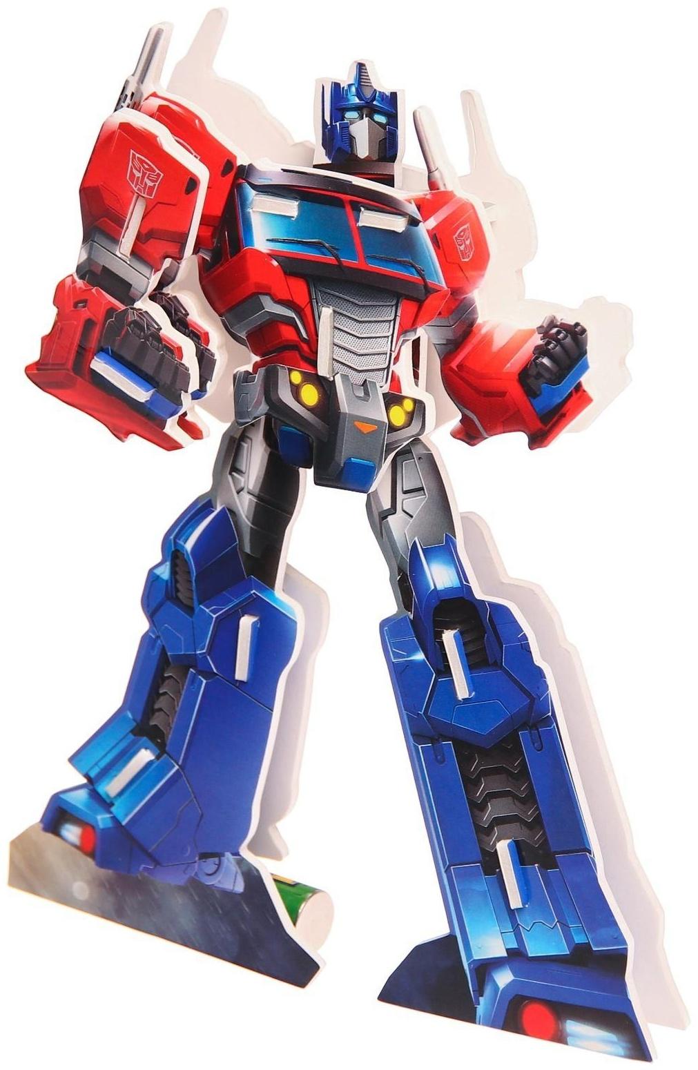 3D конструктор из пенокартона «Transformers, Оптимус прайм», 2 листа, Трансформеры