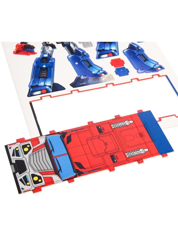 3D конструктор из пенокартона «Transformers, Оптимус прайм», 2 листа, Трансформеры