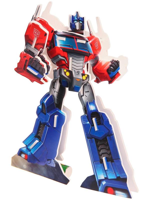 3D конструктор из пенокартона «Transformers, Оптимус прайм», 2 листа, Трансформеры