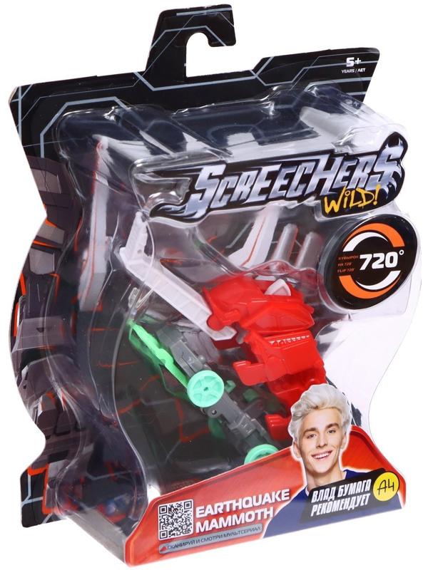 Машинка - трансформер «Ерсквейк Мамонт» Дикие Скричеры, Влад А4