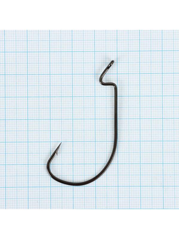 Крючки офсетные YUGANA Wide range worm, № 5/0, 2 шт.