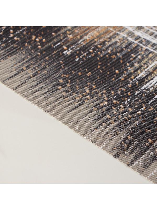 Салфетка сервировочная на стол «Сияние», 45×35 см, цвет коричневый