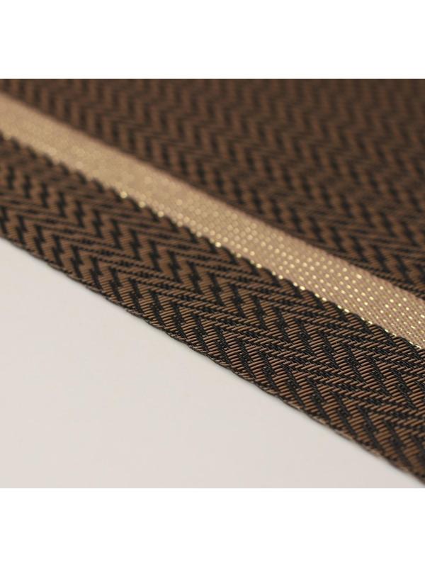 Салфетка сервировочная на стол «Рона», 45×30 см, цвет коричневый