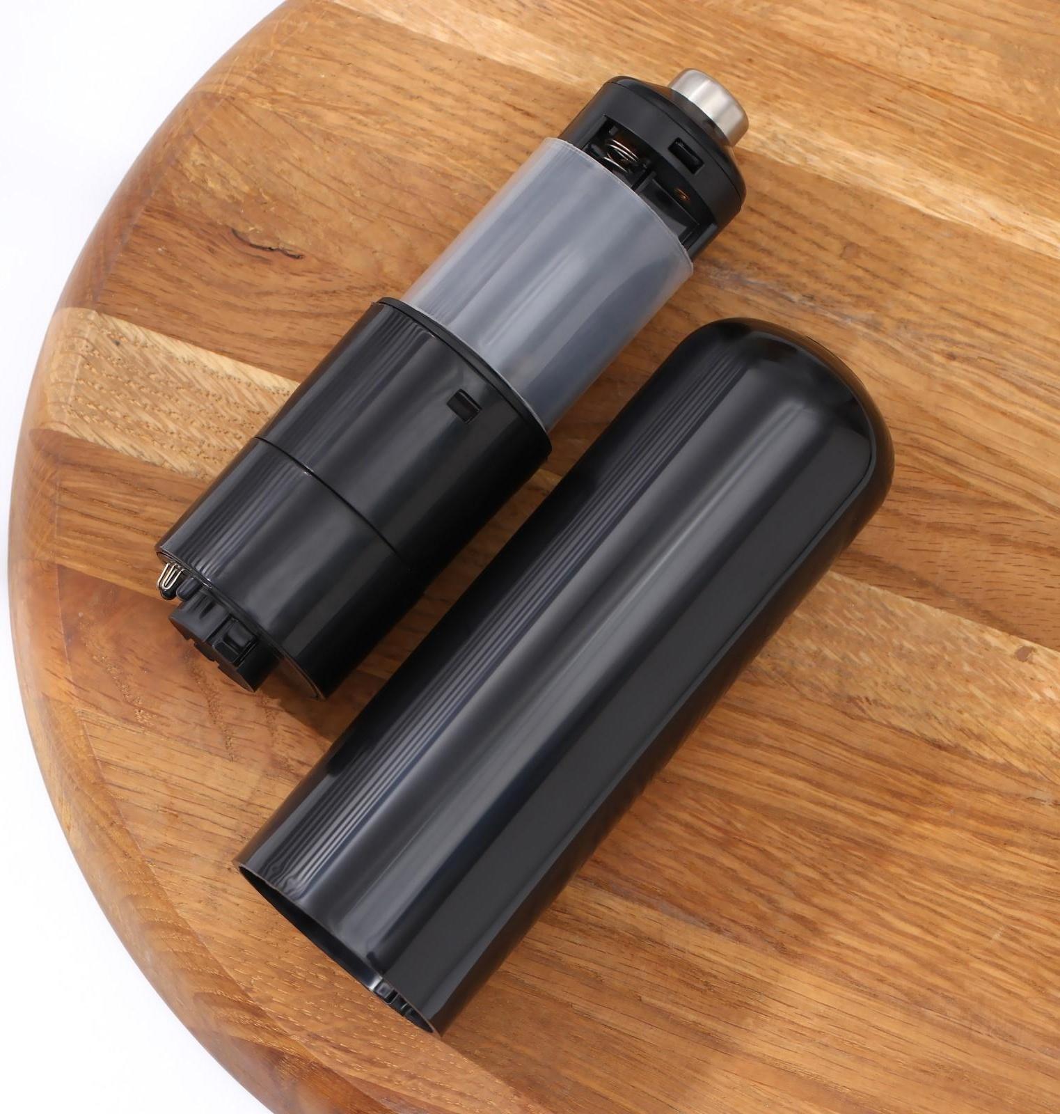 Мельница электрическая для специй Magistro Soft, с подсветкой, цвет чёрный