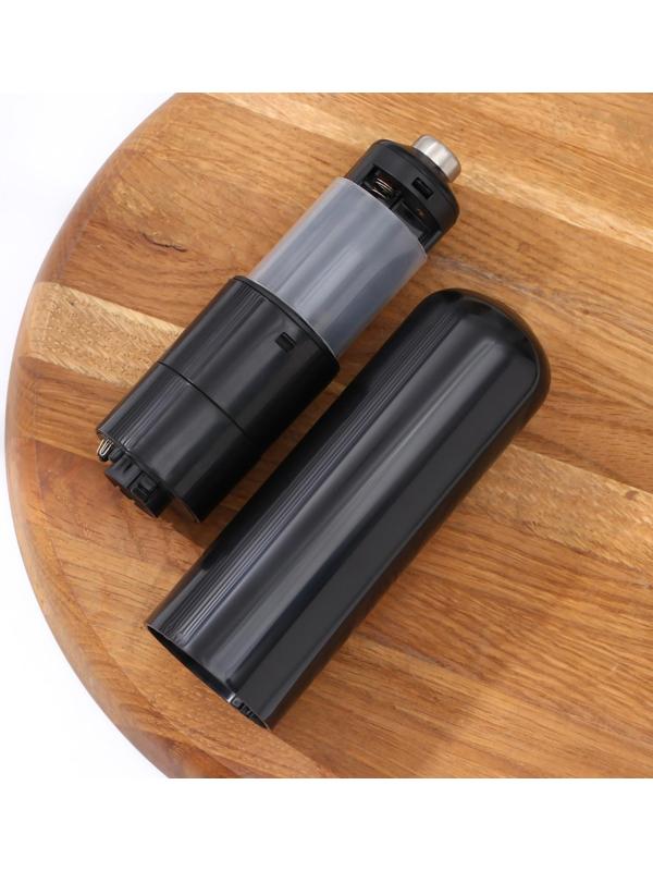 Мельница электрическая для специй Magistro Soft, с подсветкой, цвет чёрный