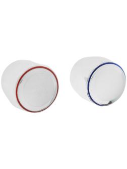 Ручка на смеситель ZEIN Z102, для кран-букс со штоком на 20 шлицов, цинк, 2шт, хром