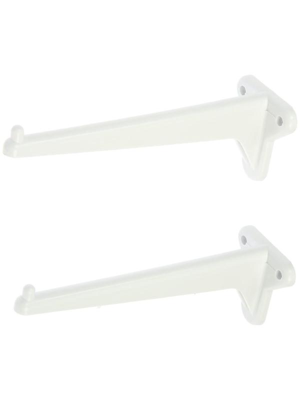 Кронштейн для умывальника, пластиковый, 24 см