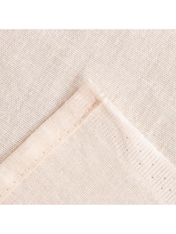 Простыня Этель 220х240, цвет молочный, 100% хлопок, бязь 125г/м2