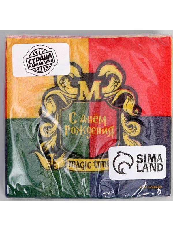 Салфетки бумажные однослойные 