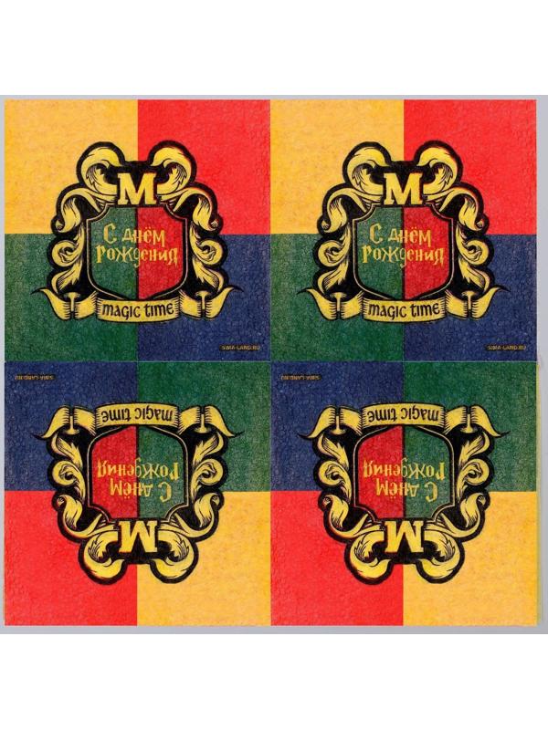 Салфетки бумажные однослойные 