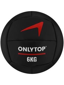 Медицинбол ONLYTOP, 6 кг, d=24 см