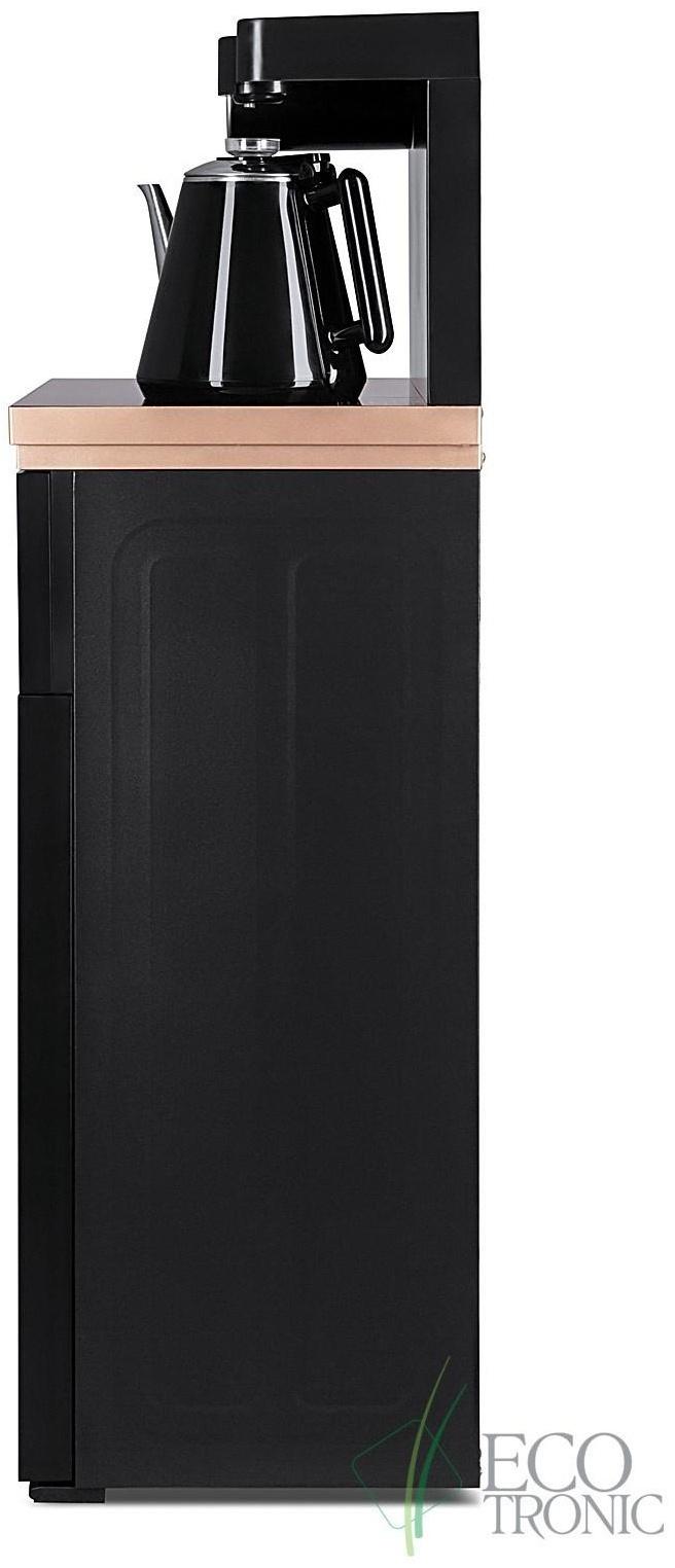 Кулер с чайным столиком Ecotronic TB12-LNR, только нагрев, 1000 Вт, золотой