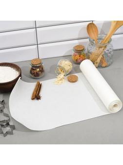 Пергамент силиконизированный, белый, жиростойкий, 37 см х 75 м