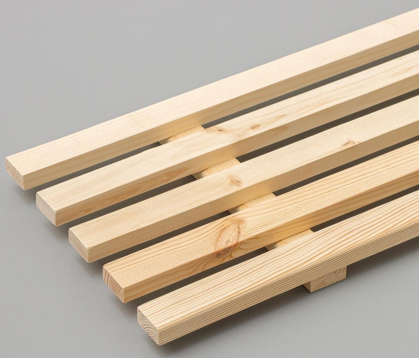 Сиденье для ванны, 68×27×3,5 см, сосна