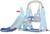 Горка + качели «Космо», цвет ментол