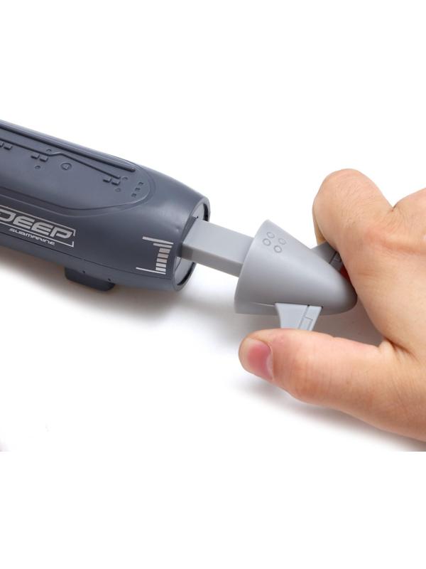 Игровой набор «Подводная лодка», стреляет ракетами, подвижные элементы, цвет темно-серый