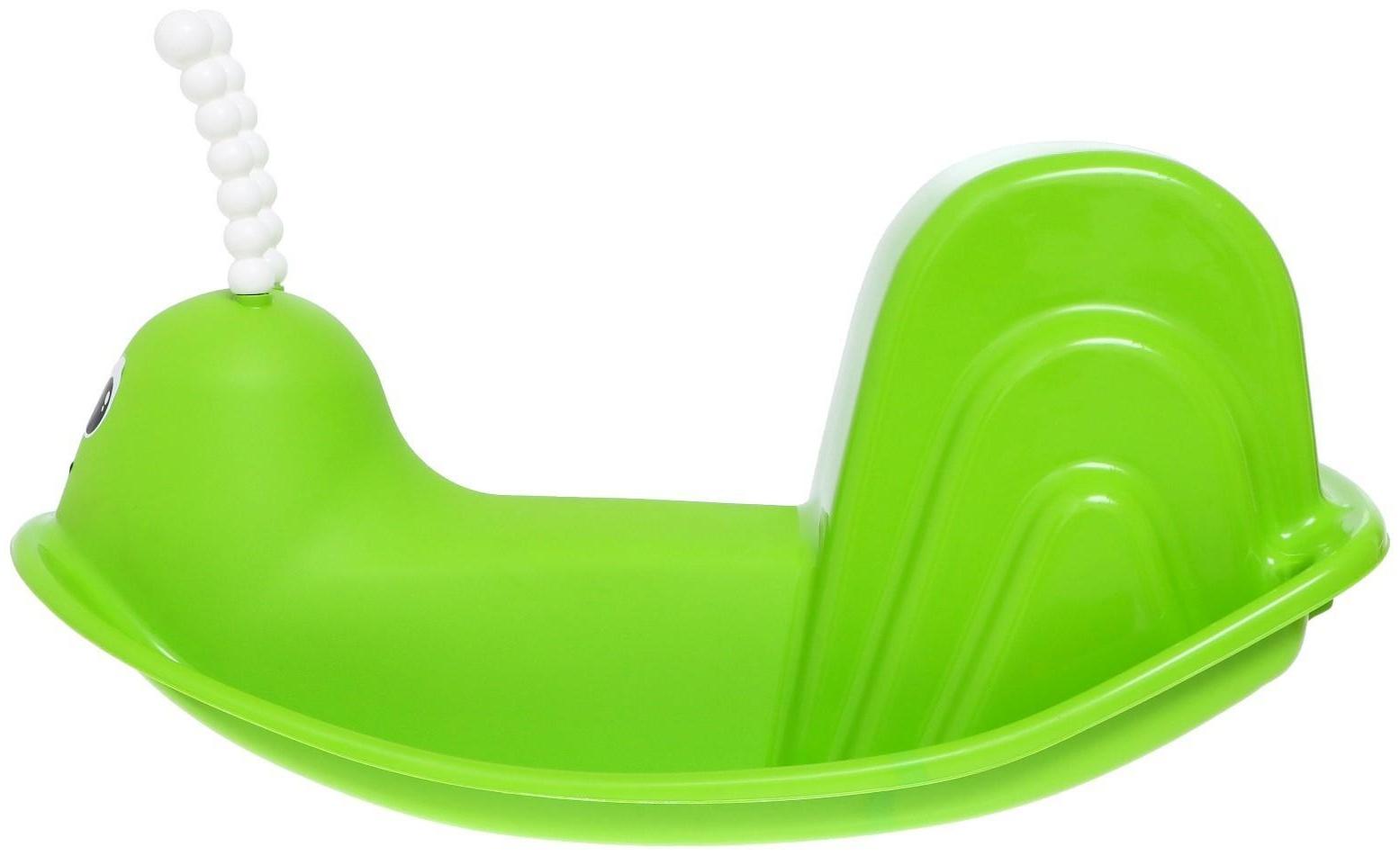 Качалка «Улитка», цвет зелёный