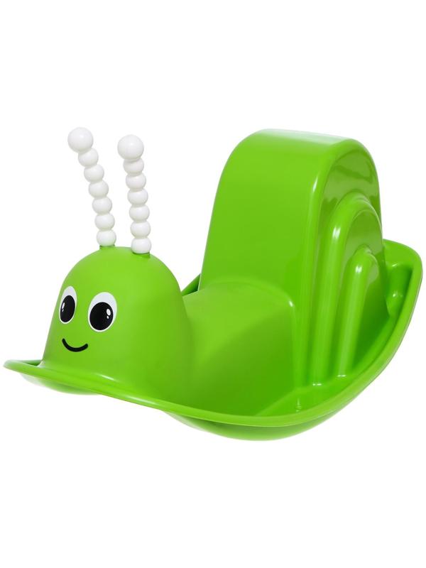 Качалка «Улитка», цвет зелёный