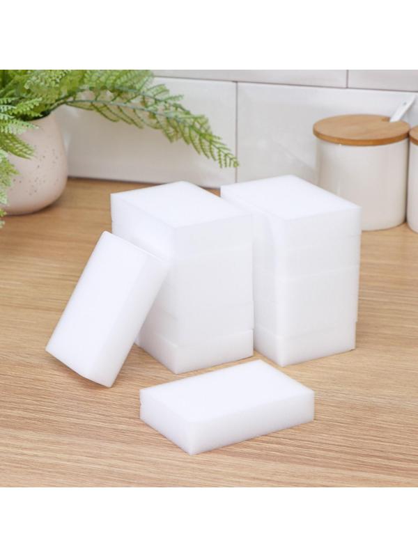 Набор губок меламиновых для удаления пятен Доляна, 10+2 шт, 9×6×2 см