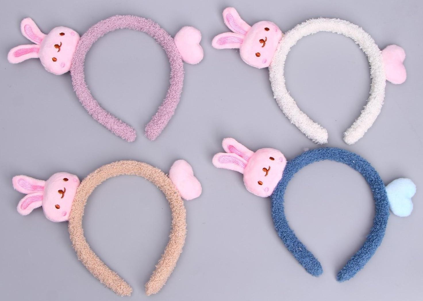 Карнавальный ободок «Заяц», цвета МИКС