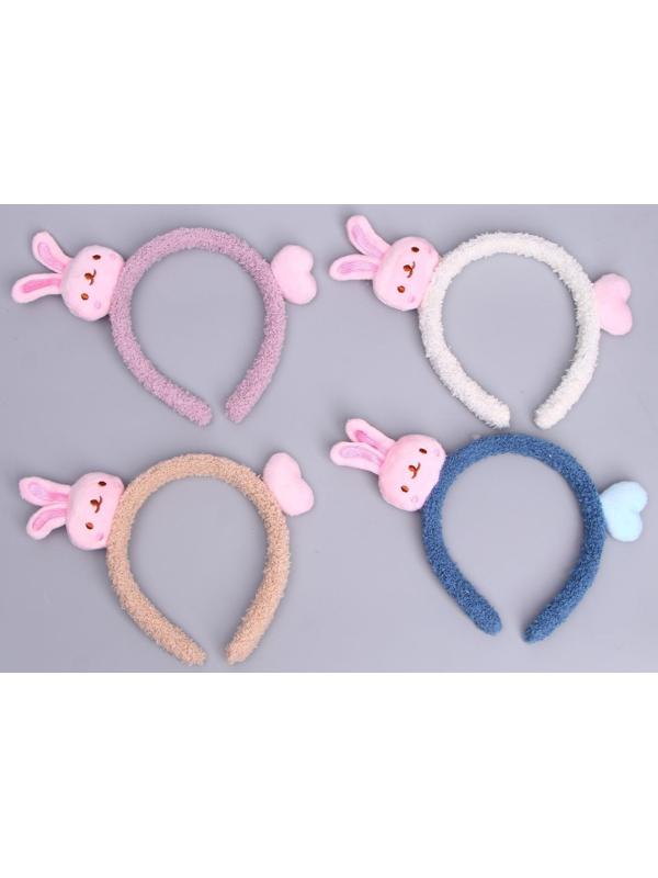 Карнавальный ободок «Заяц», цвета МИКС