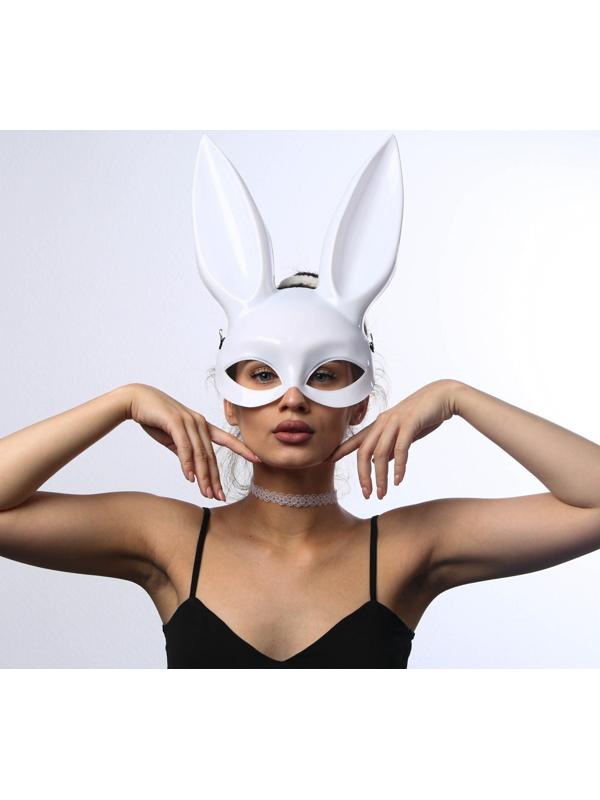 Маска кролика, чокер и резинки для волос «Будь хорошей заей», набор