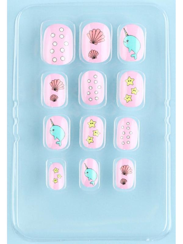 Детские накладные ногти Mermaid Dream, 12 шт