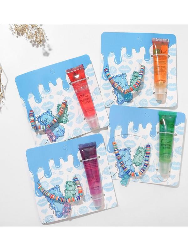 Набор 2 предмета: браслет, блеск для губ 