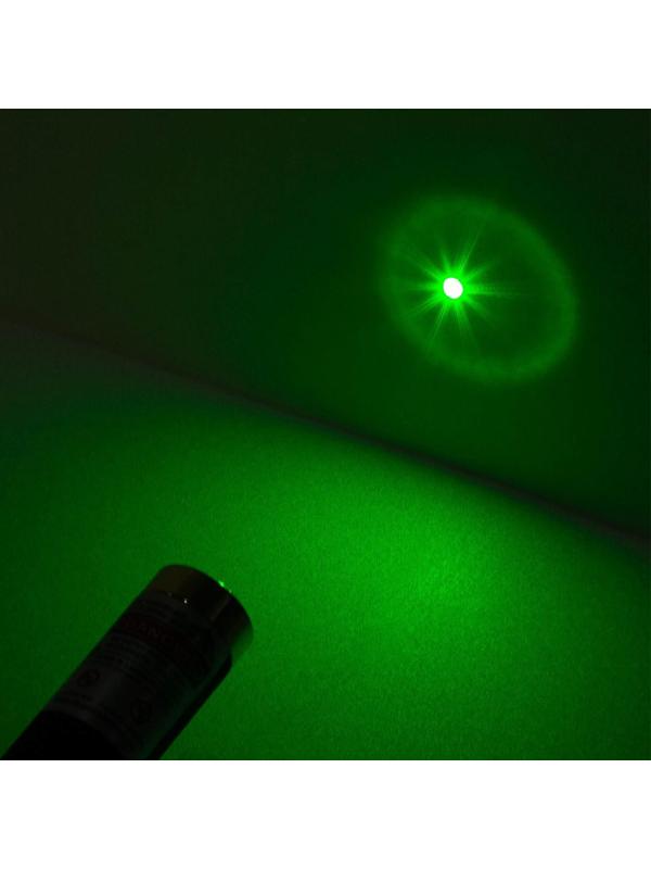 Лазерная указка, 532 нм, зеленый  луч, 8.5 х 1.4 см