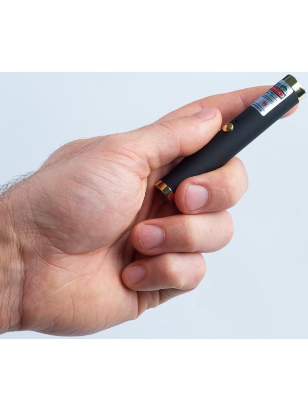 Лазерная указка, 532 нм, зеленый  луч, 8.5 х 1.4 см