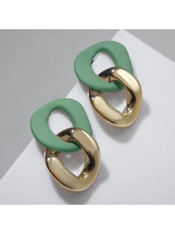 Серьги пластик 