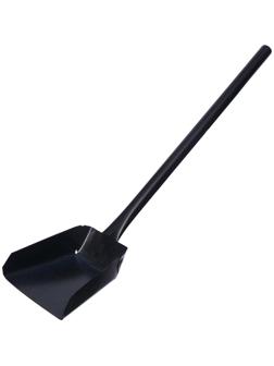 Совок хозяйственный, 13 × 11 × 5 см, металл, черенок 47 см