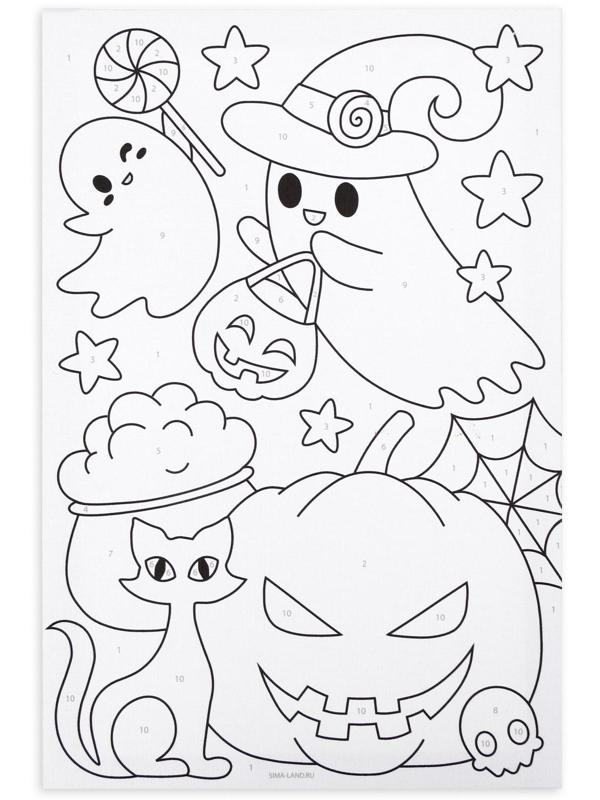 Картина по номерам «Подготовка к празднику» 20х30 см