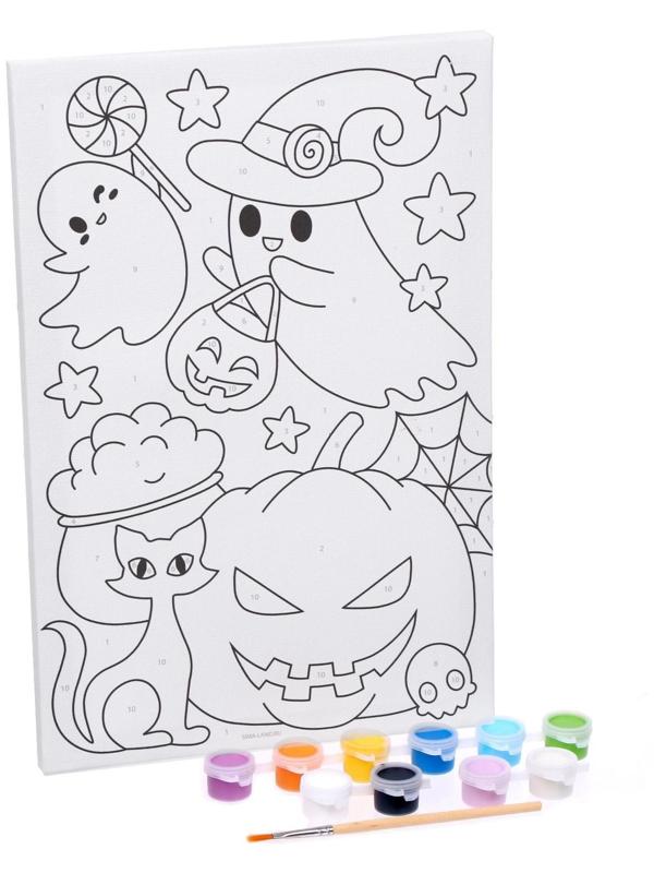 Картина по номерам «Подготовка к празднику» 20х30 см