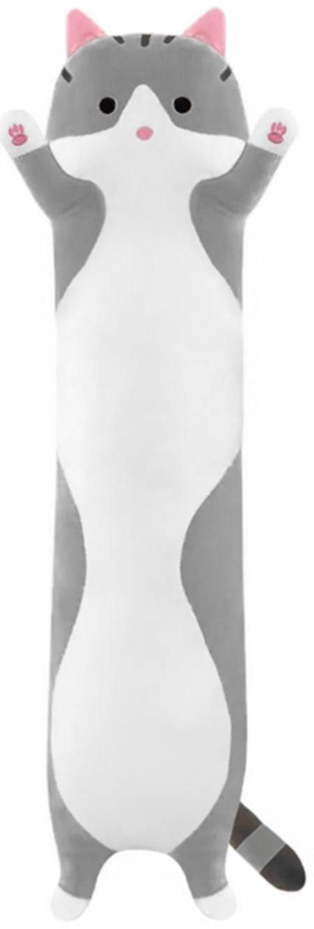 Мягкая игрушка «Кот Батон», цвет серый, 70 см
