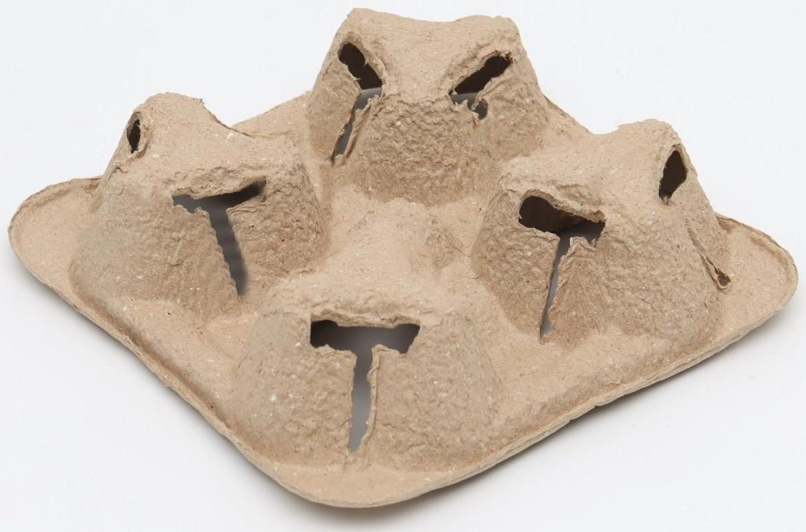 Держатель для 4 стаканов, 22 х 22 х 6,5 см