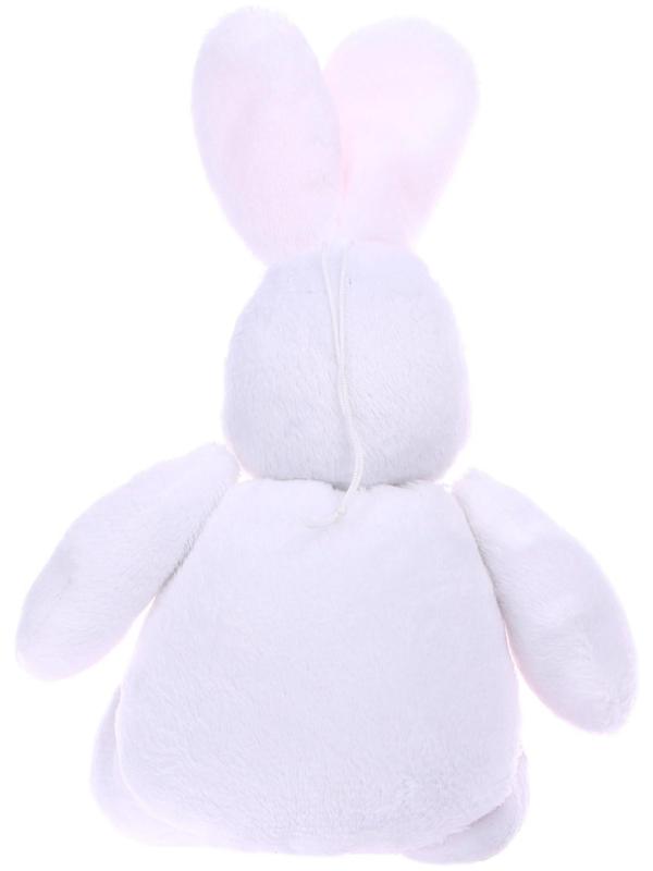 Мягкая игрушка «Белый кролик», с кармашком, виды МИКС