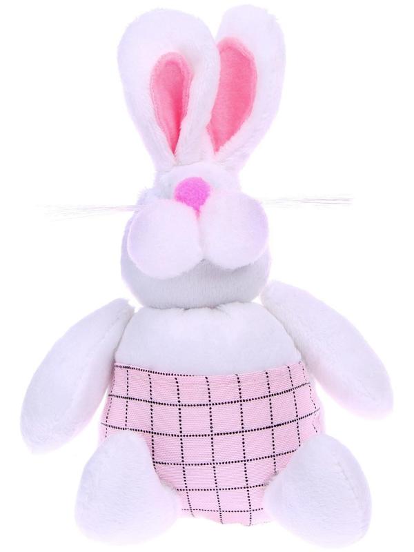 Мягкая игрушка «Белый кролик», с кармашком, виды МИКС